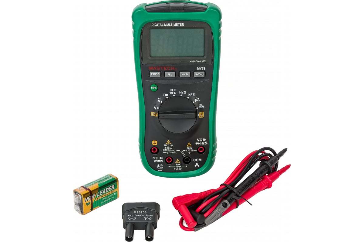 Цифровой автоматический мультиметр Mastech MY78 00-00005950