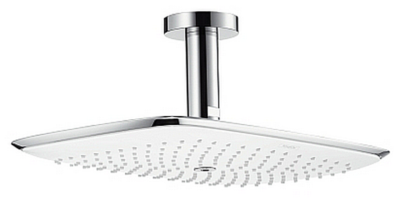 Верхний душ Hansgrohe PuraVida 27390400 хром/белый