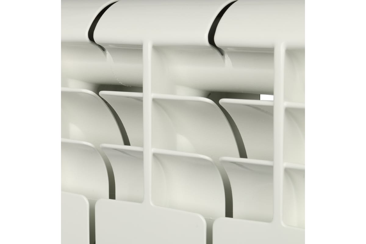 Биметаллический радиатор Rommer Profi BM 350 BI350-80-80-130 12 секций RAL9016 86633