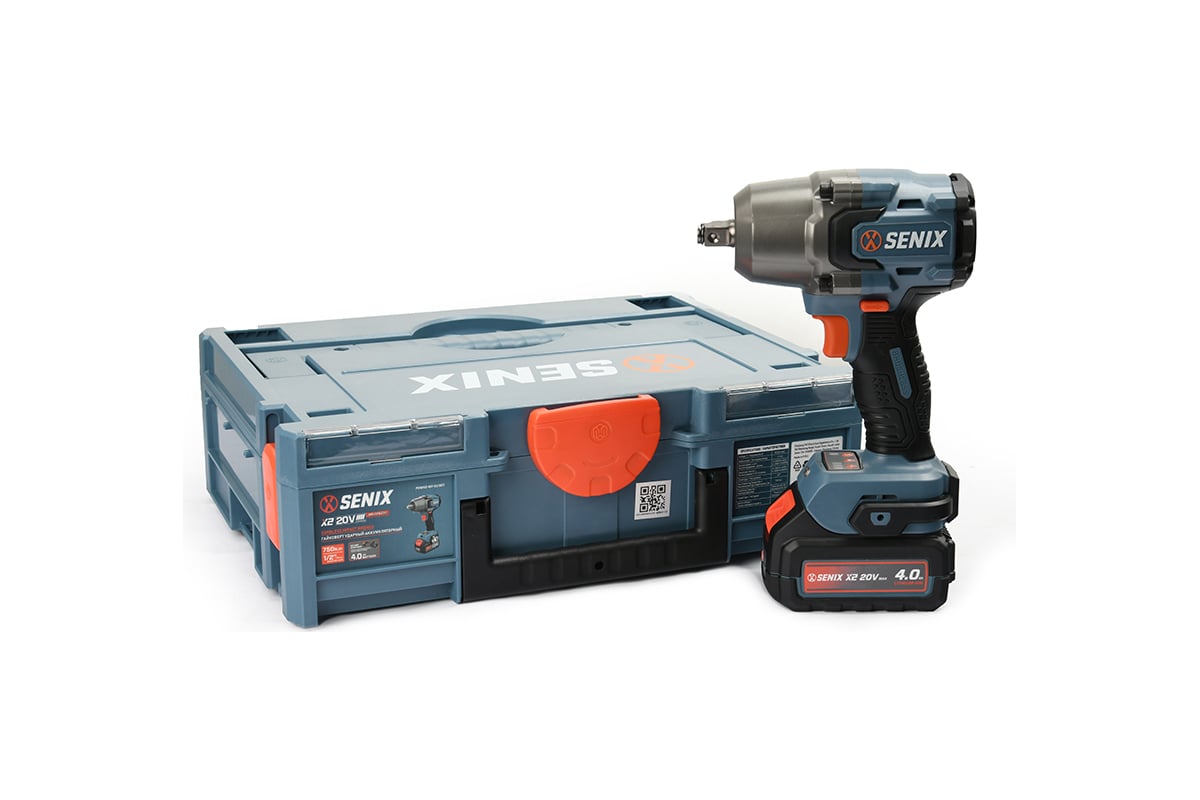 Ударный аккумуляторный гайковерт SENIX PDWX2-M7-EU SET