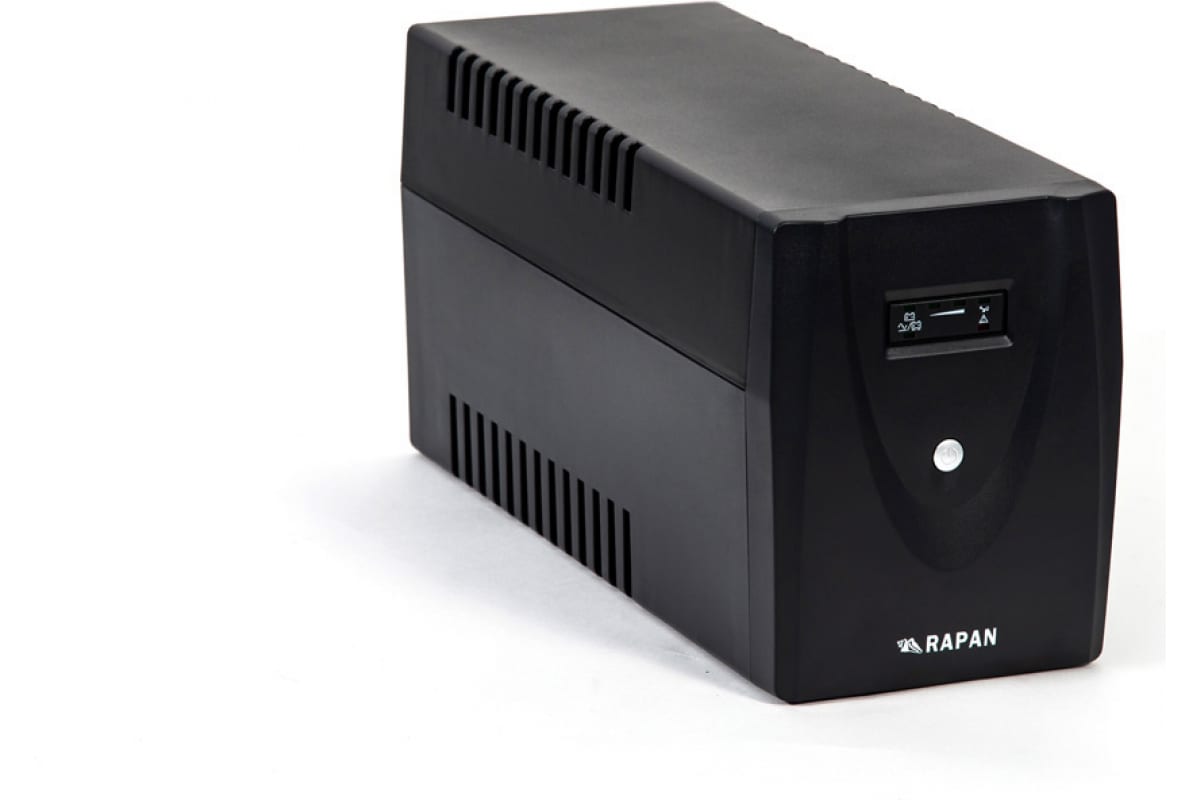 Интерактивный источник питания RAPAN -UPS 1500 220В 1500ВА/900Вт меандр с АКБ 2х7Ач 736