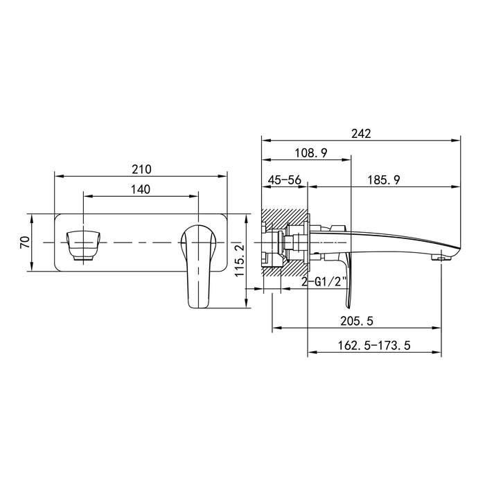 Смеситель для раковины Iddis Ray RAYWT00i65 белый матовый