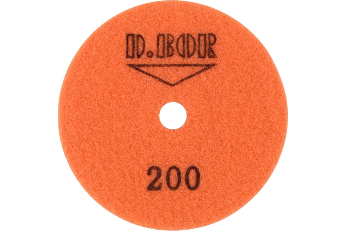 Алмазный гибкий шлифовальный круг STONE-WET+DRY 100 мм, №200 D.BOR D-S-WD-100-0200