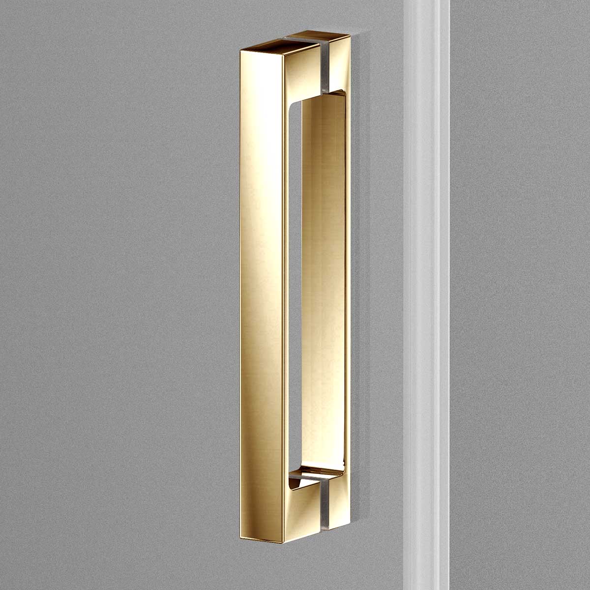 Душевая дверь Vincea Alpha VDS-3AL120CLG 120x190 брашированное золото, прозрачная