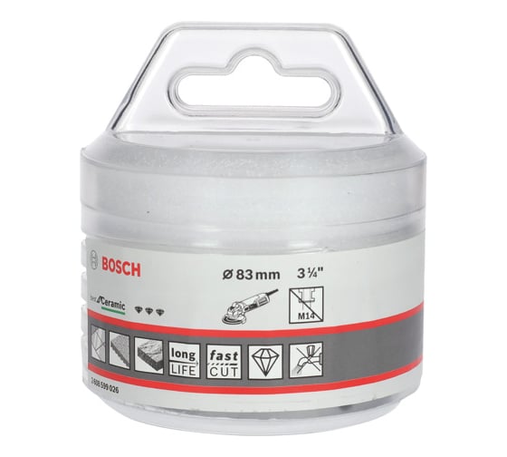 Алмазная коронка Dry Speed X-LOCK 83 мм Bosch 2608599026