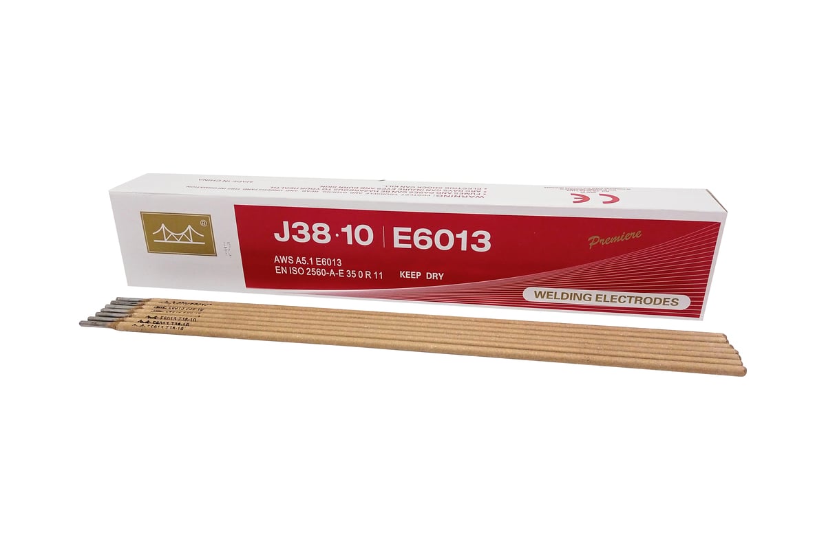 Электрод рутиловый J38.10/E6013 4 мм, 5 кг, аналог OK 46.00 GOLDEN BRIDGE 210