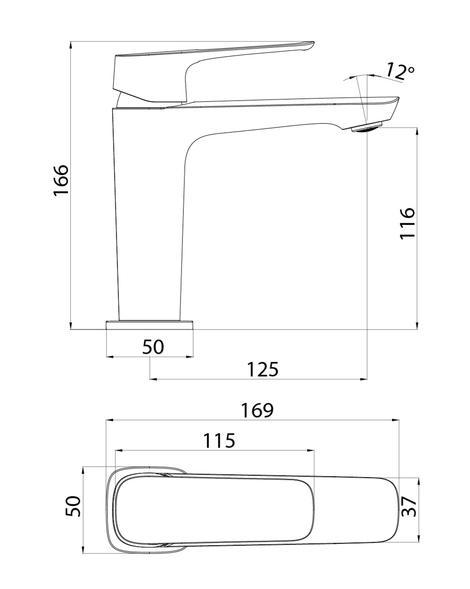 Смеситель для раковины Iddis Sign SIGSB00i01 хром