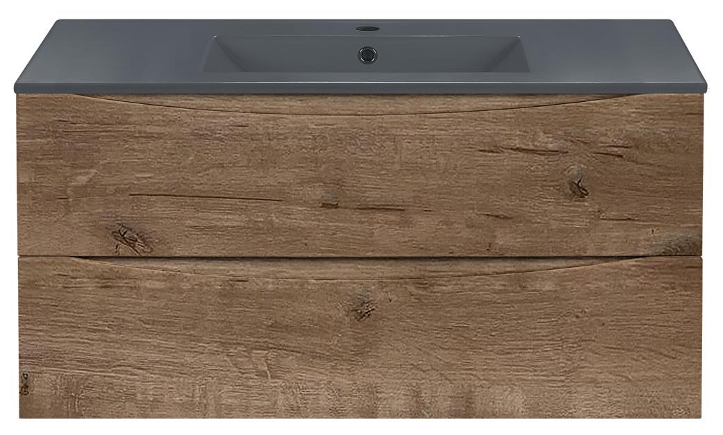 Тумба с раковиной Vincea Mia 100 см V.Oak