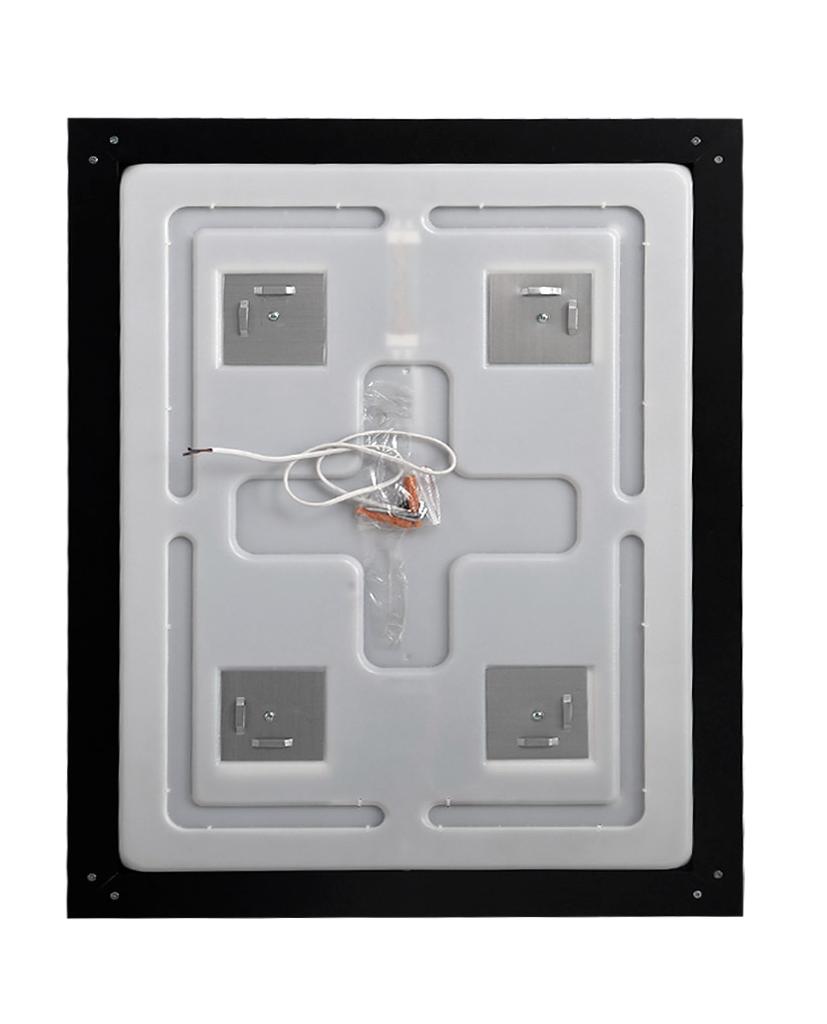 Зеркало BelBagno SPC-KRAFT-700-800-SENS-NERO 70x80 см сенсорный выключатель, черный