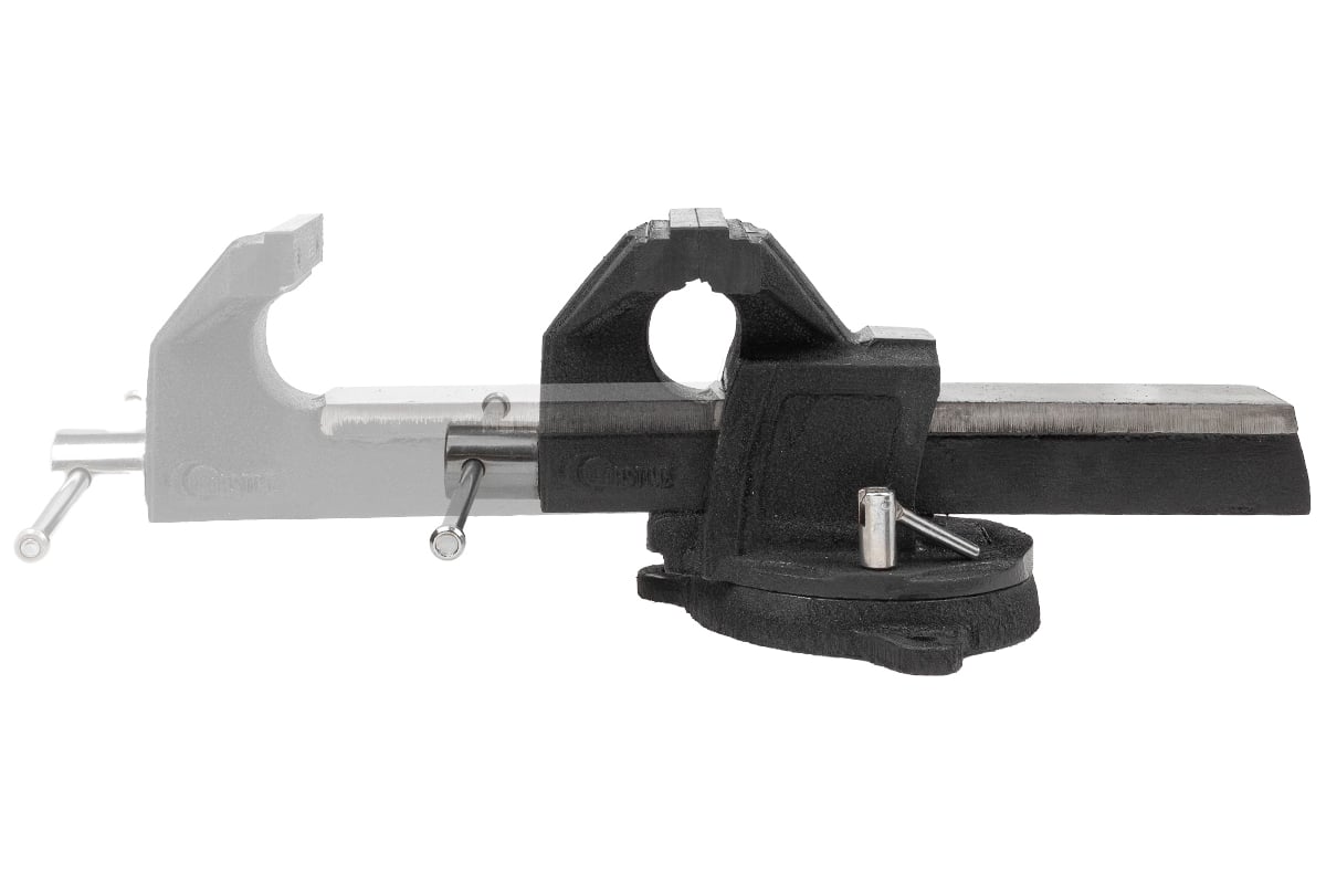 Тиски стальные усиленные поворотные с наковальней FORSTIME 6"-150мм FT-6540906(59925)