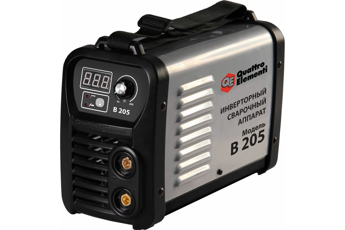 Инверторный аппарат электродной сварки Quattro Elementi B 205 772-425