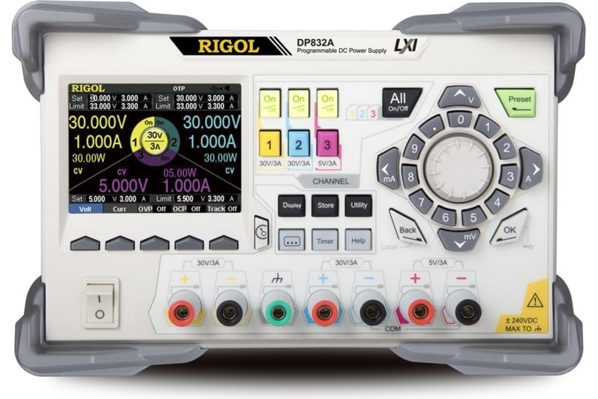 Источник питания постоянного тока Rigol DP832A