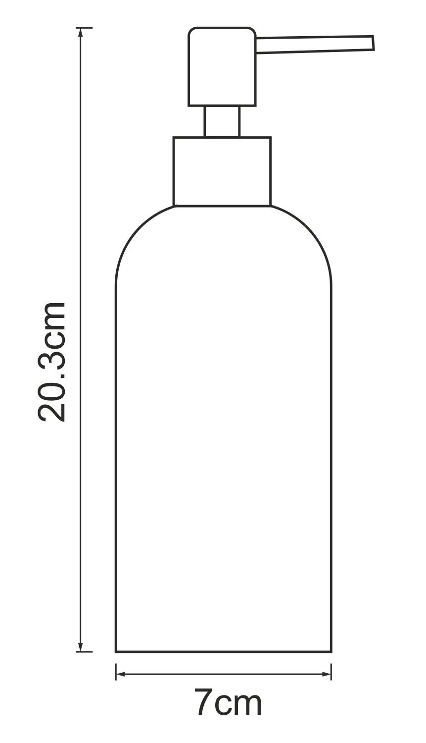 Дозатор жидкого мыла WasserKRAFT Neime K-1999
