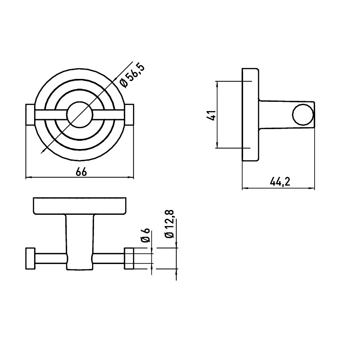 Крючок Emco Polo 0775 001 02 хром