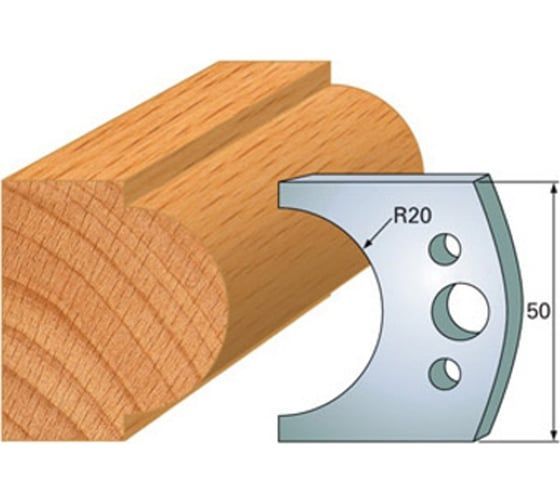 Комплект из 2-х ножей 50x4 SP CMT 690.561