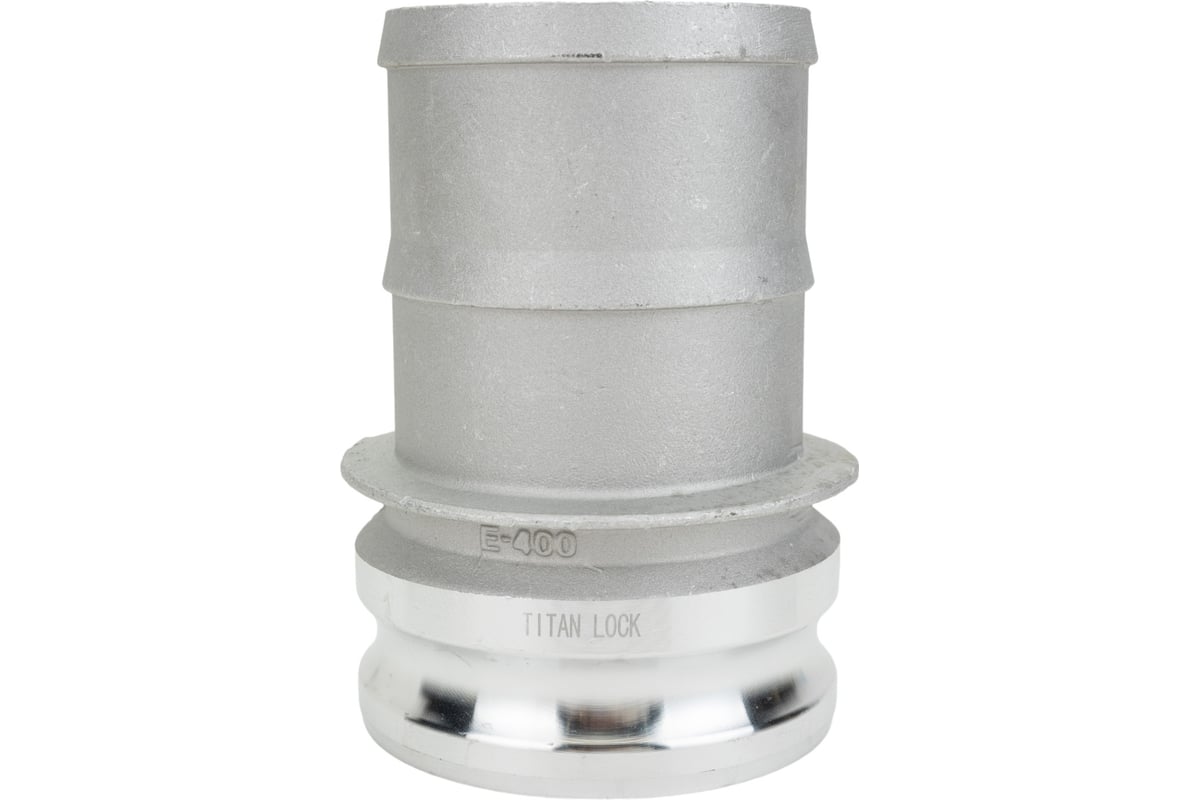 Камлок соединение типа E (4"; ниппель с хвостовиком; алюминий) TITAN LOCK TL400EAL