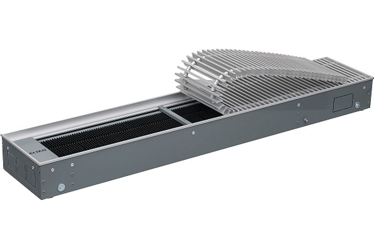 Конвектор ELSEN EKN 240х90х2200 роликовая решётка алюминий EKN.240.90.2200