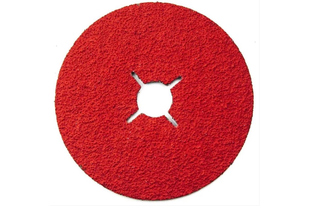 Фибровый диск Long Abrasive CR 964 Керамика 125x22.23 мм, P36, 10 шт D330485-10
