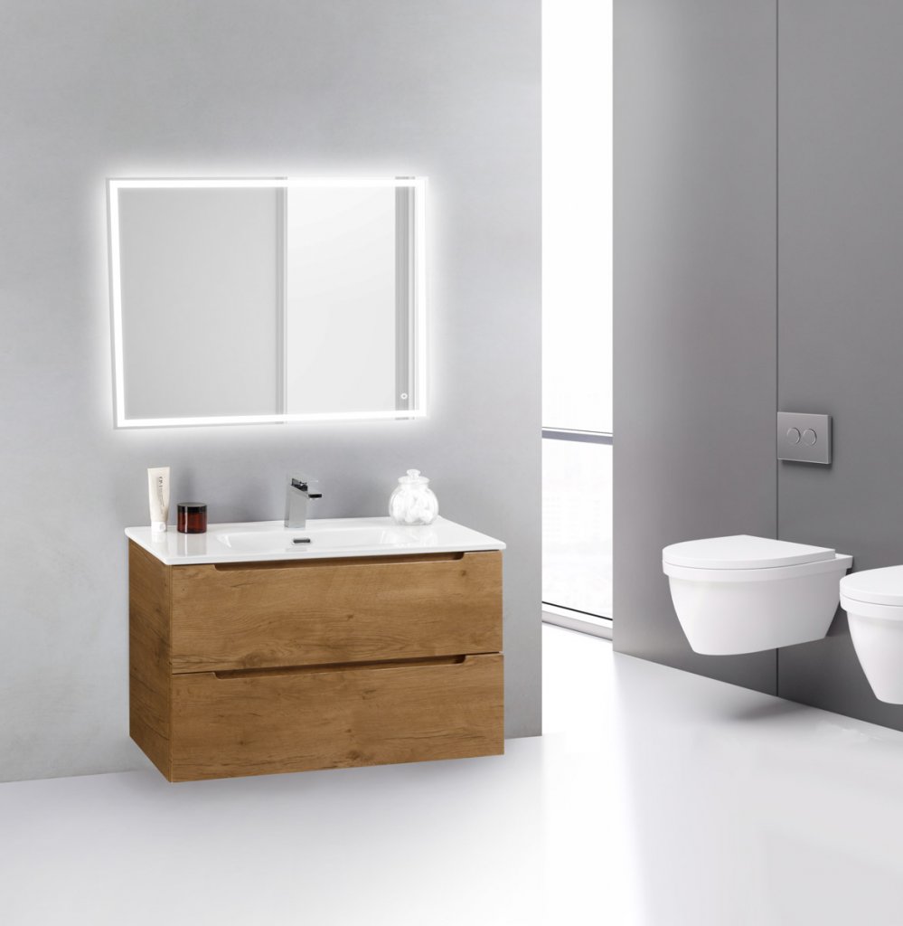 Мебель для ванной BelBagno Etna 80x39 см Rovere Nature
