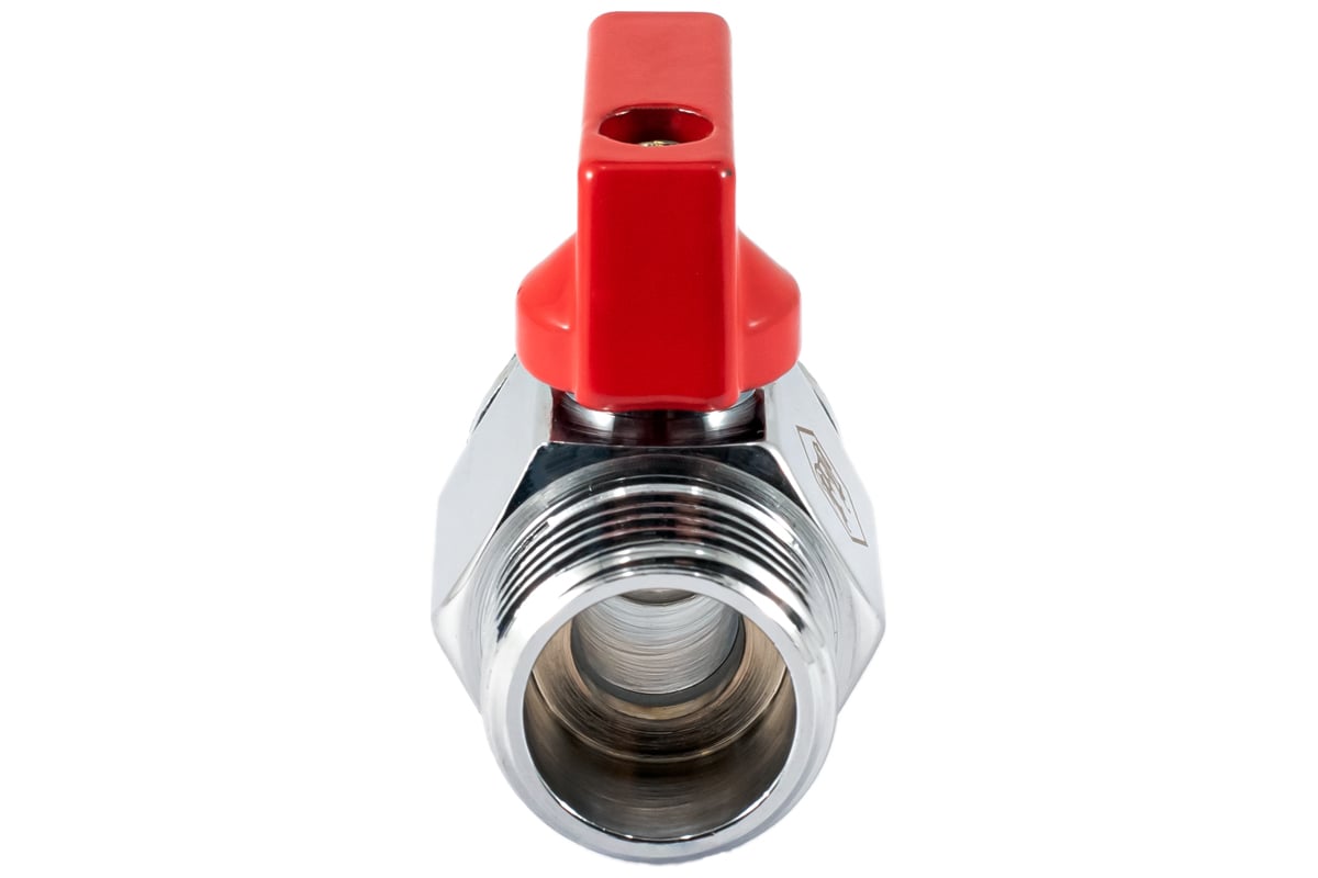 Шаровой кран PROFACTOR PF CHROME MINI для бытовой техники н/н 1/2 PF BMV 353