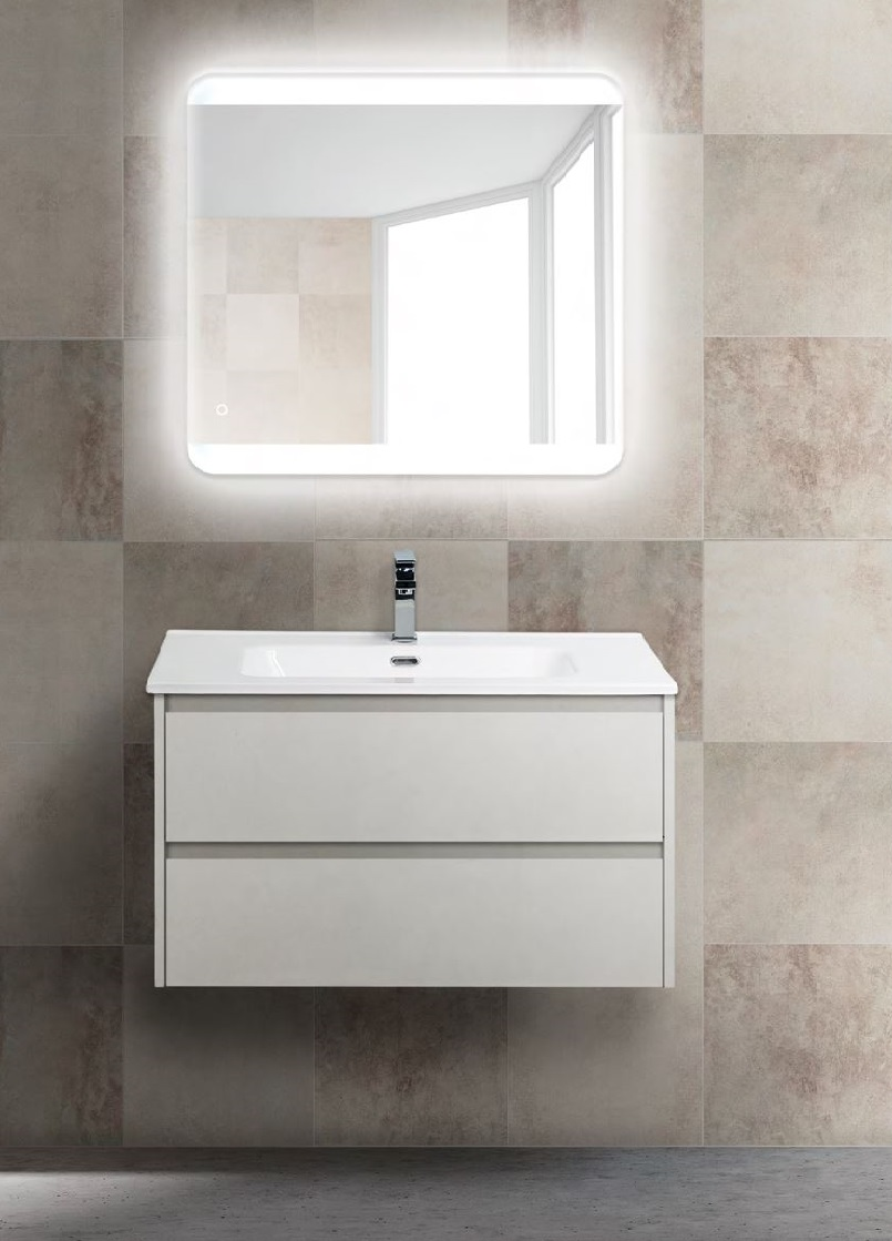 Мебель для ванной BelBagno Kraft 80 см Bianco Opaco