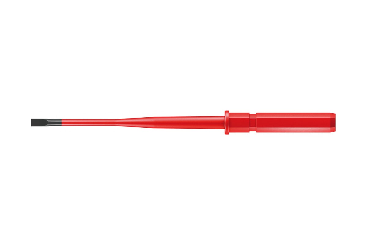 Сменная отвёртка с зауженным стержнем WERA Kraftform Kompakt VDE 60 iS SL3,5x0,6x154 мм WE-003406