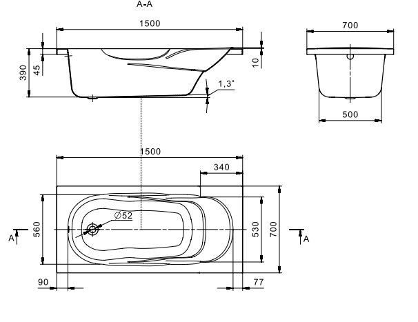 Фронтальная панель Santek Касабланка М 150 1.WH50.1.532