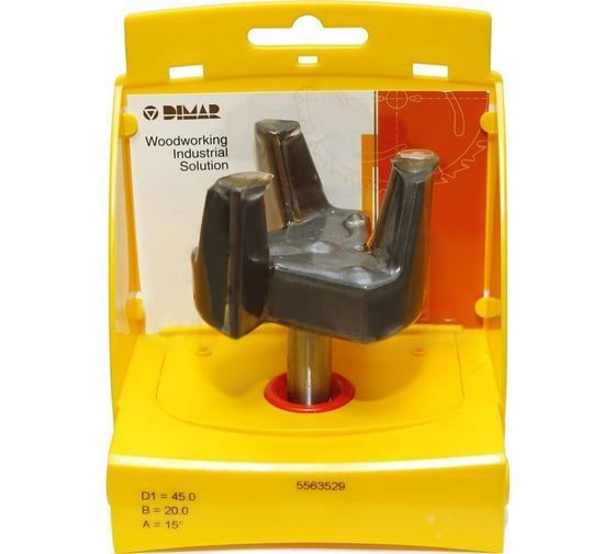 Фреза ремонтная большая (61x25 мм; 15 гр; хвостовик 12 мм) Dimar 5563529