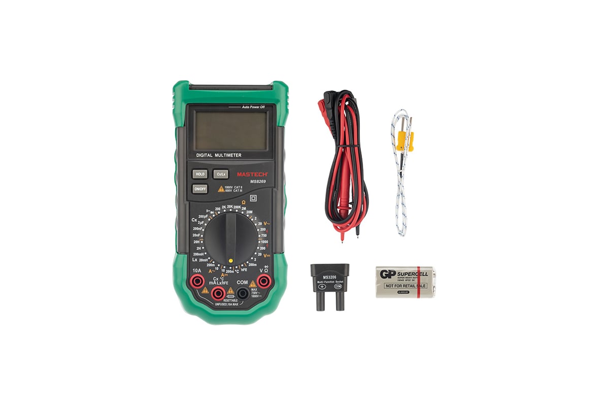 Профессиональный мультиметр Mastech MS8269 M143