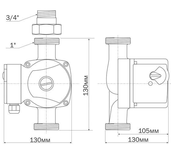 Насос AQUARIO Ac 204-130 5204