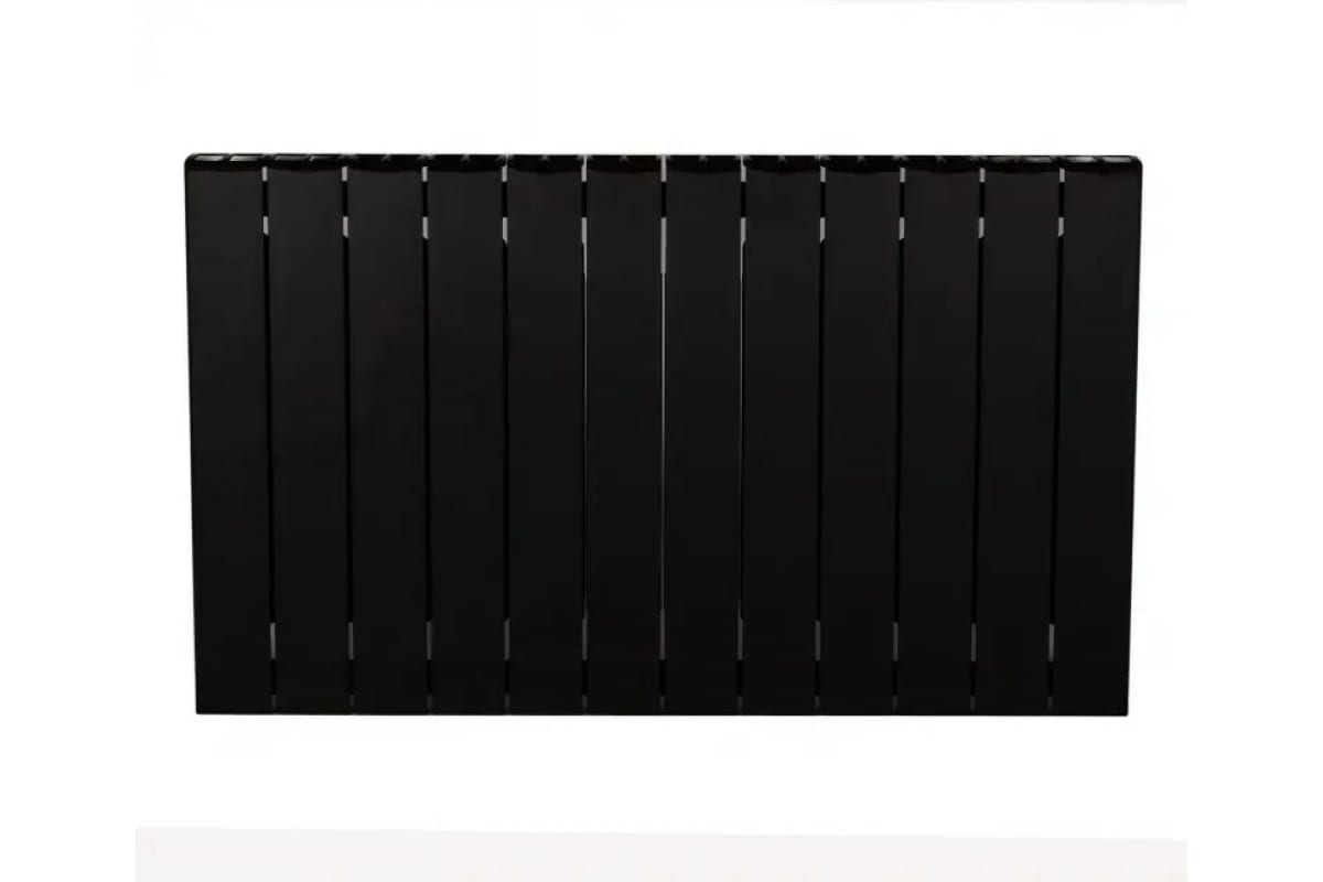 Радиатор Rifar SUPReMO 500x12 секций НП левый VL Антрацит S500-12 VL 9005