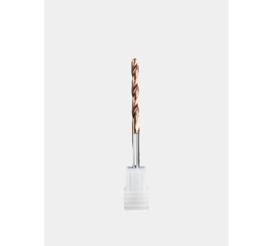 Сверло твердосплавное ц/х РОСИНСТРУМЕНТ 3.8x4х36x74 5D без подачи СОЖ TiSiN 538043674