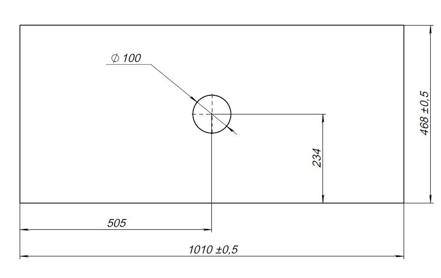 Столешница Allen Brau Fantasy 100 см grey structure, 1.11010.G-S