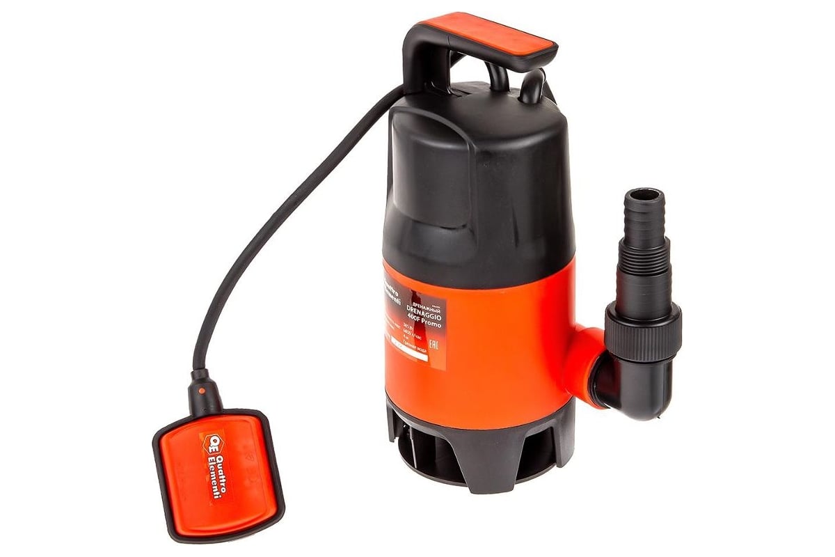 Дренажный насос Quattro Elementi Drenaggio 400 F Promo 910-461
