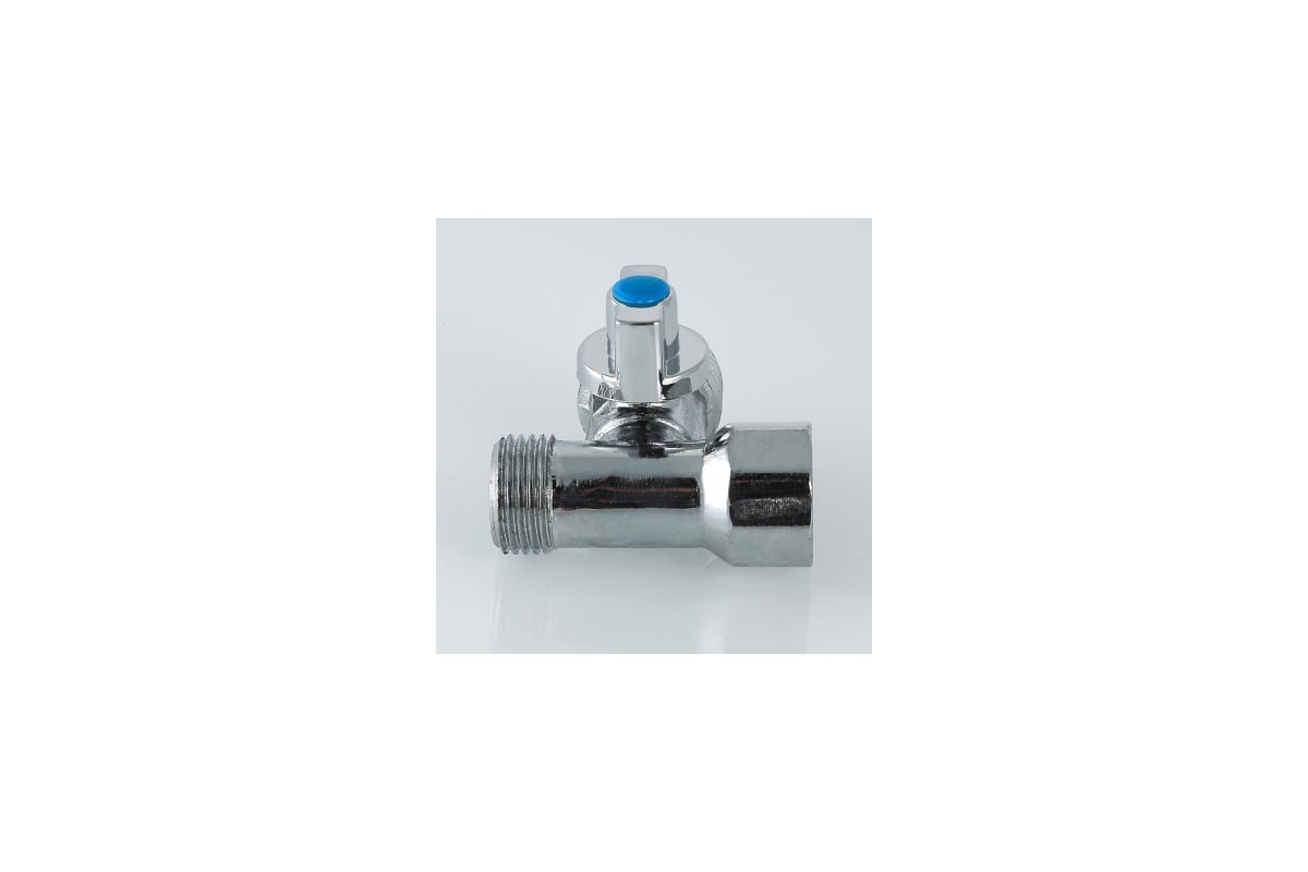 Шаровой кран для подключения сантехнических приборов 1/2х3/4х1/2 Valtec VT.256.N.04