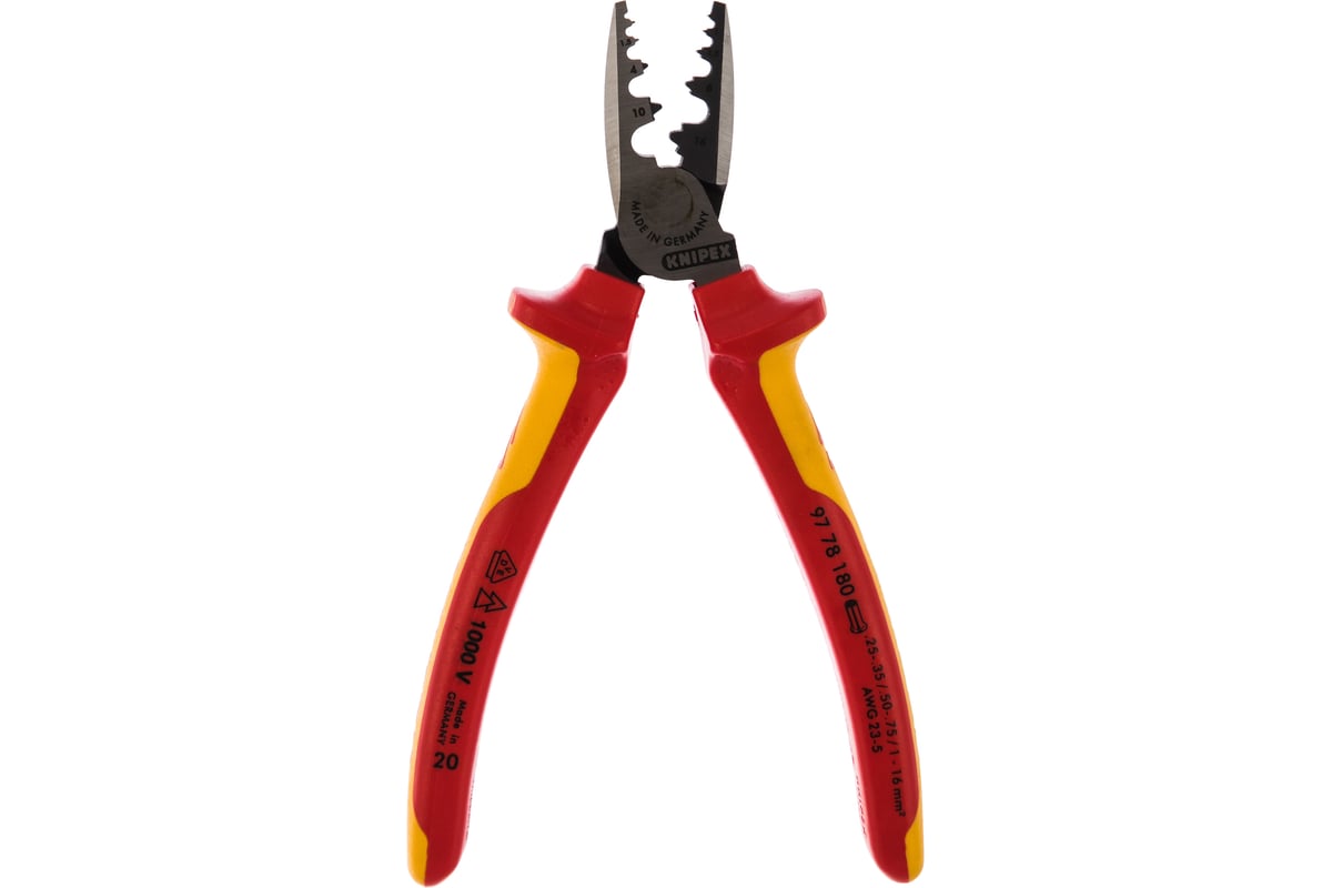 Инструмент для обжима контактных гильз Knipex KN-9778180