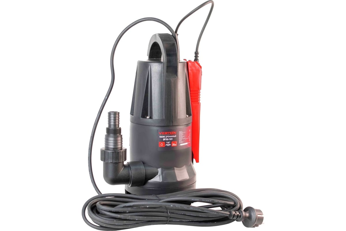 Дренажный насос для грязной воды Verton AQUA DP750/35PI 01.14140.14165