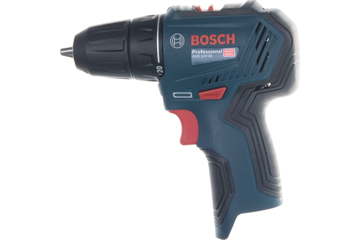 Аккумуляторная дрель-шуруповерт Bosch GSR 12V-30 версия без АКБ 06019G9002