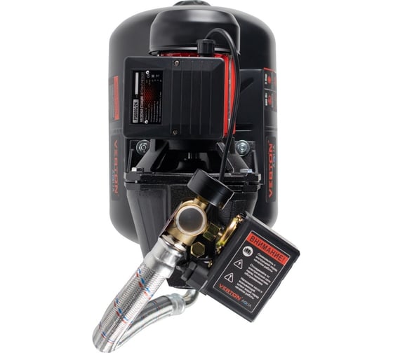 Насосная станция Verton AQUA PS600C/24 600 Вт, 45 л/мин, 24 л, гл. 8 м, высота 40 м, 1", 3 бар 01.13297.13546