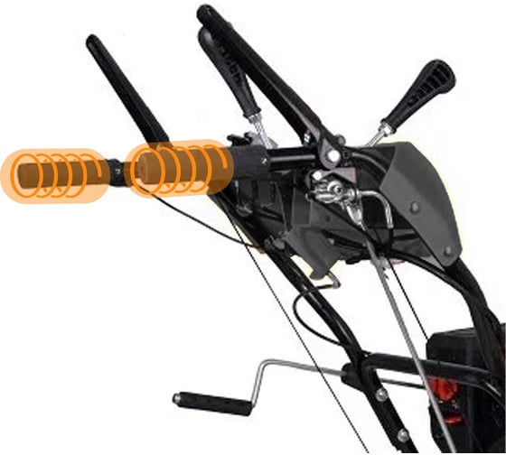 Бензиновый снегоуборщик HAITEC 71 см, 8 л.с. с электростартом 220v HT-SF22071ES