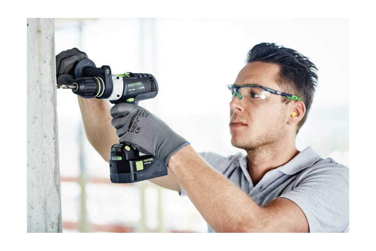 Ударная аккумуляторная дрель-шуруповерт Festool PDC 18/4 Li 5.2-Plus-SCA 574918
