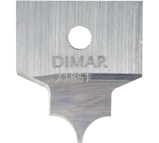 Нож для фрезы острый угол фасад V паз 90 гр B10.88, для оправки G1853x19 Dimar 3185109