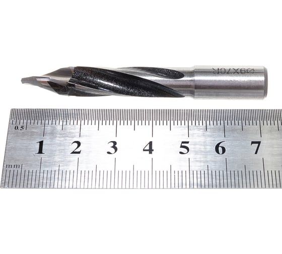 Сверло присадочное усиленное сквозное (9x70 мм; S=10x20 мм; RH) ROTIS 422.0970R