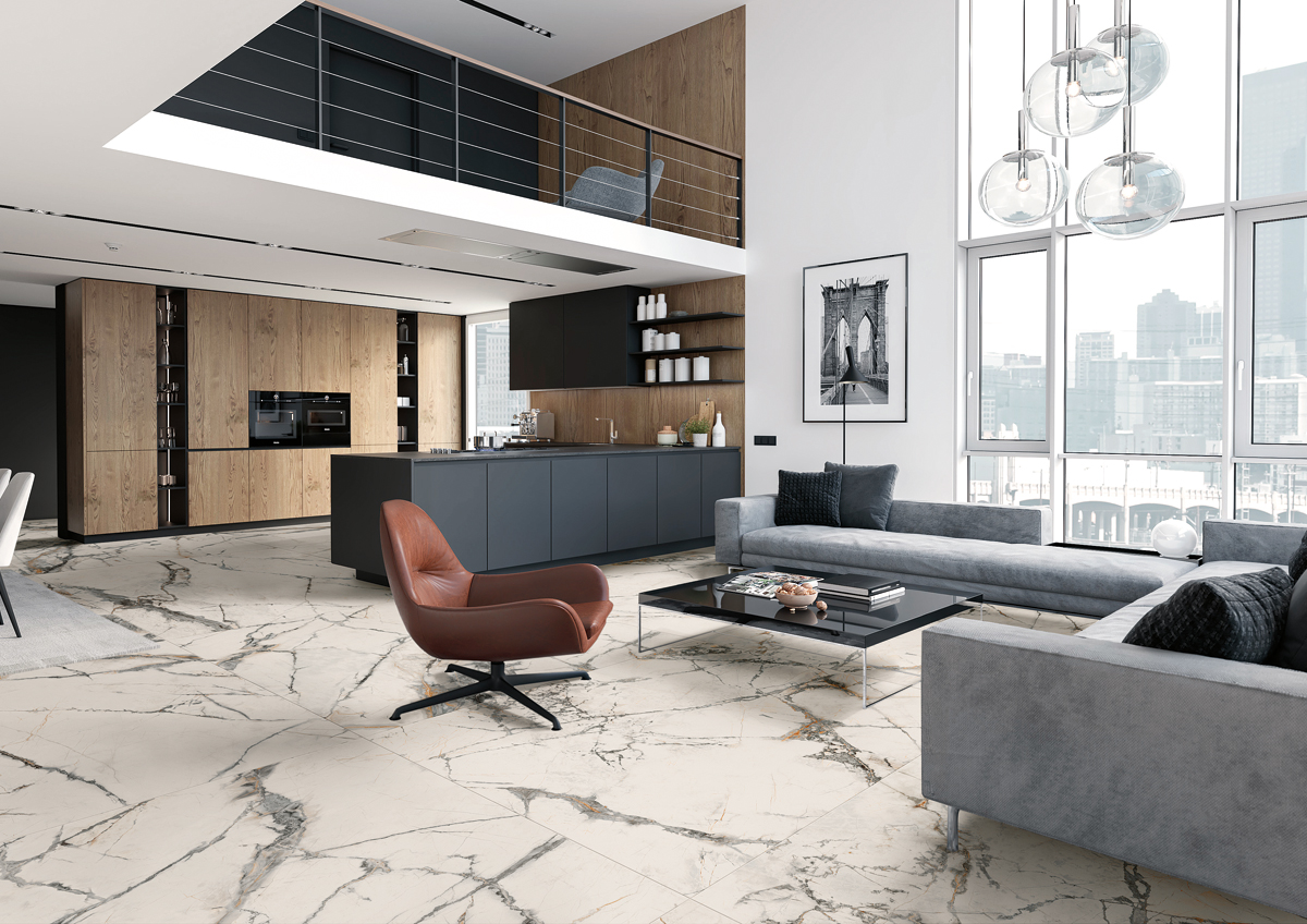 Керамогранит Imola Ceramica The Room Inv Wh6 120 Lp 120x120 см, INVWH6120LP