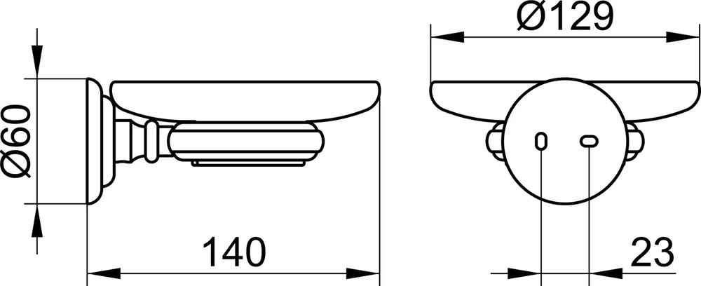 Мыльница Keuco Astor 2155019000