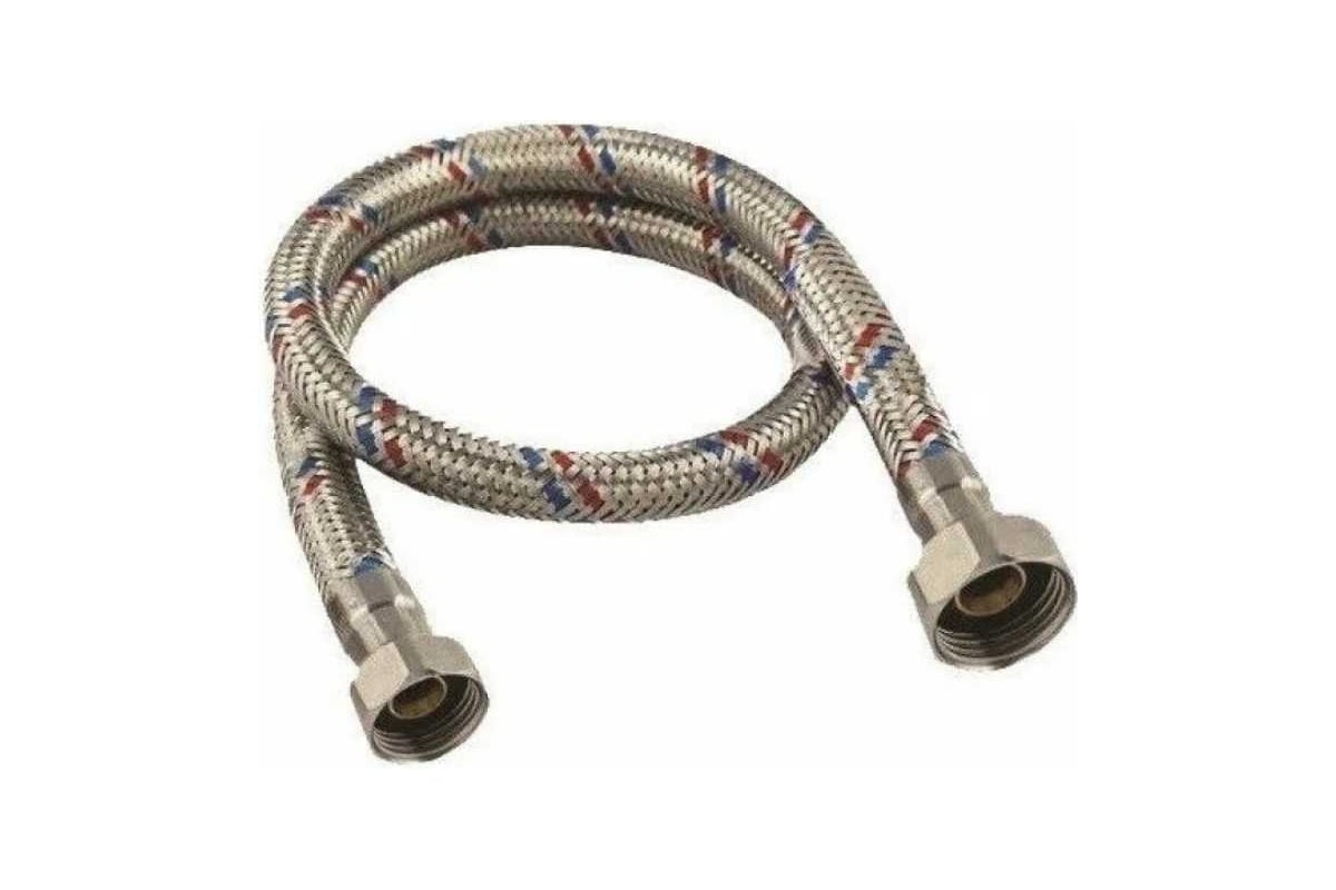 Подводка для воды СТМ ГИГАНТ 3/4", гайка-гайка, 80 cм CWGHF080