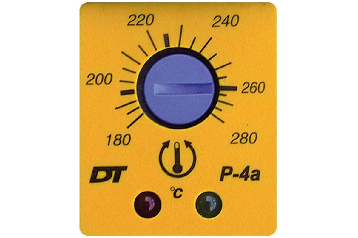 Комплект для сварки полипропиленовых труб DYTRON стержневой p-4a 650 w mini blue с колодочными насадками 20,25,32 мм 3974
