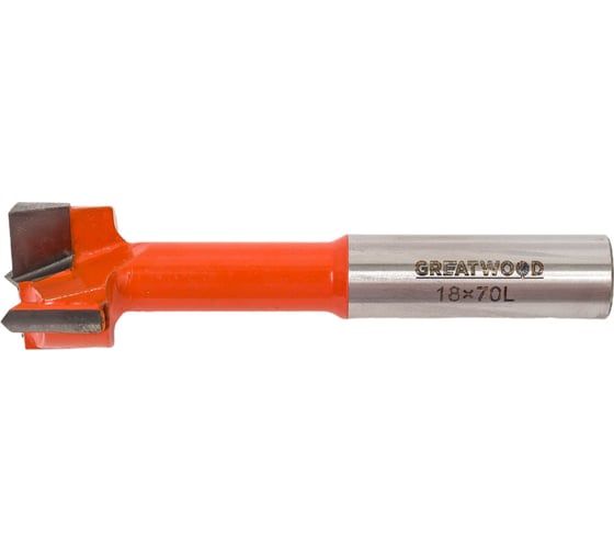 Сверло чашечное ECO HW 18x70 мм, S10x30 мм, LH Greatwood TL00000978