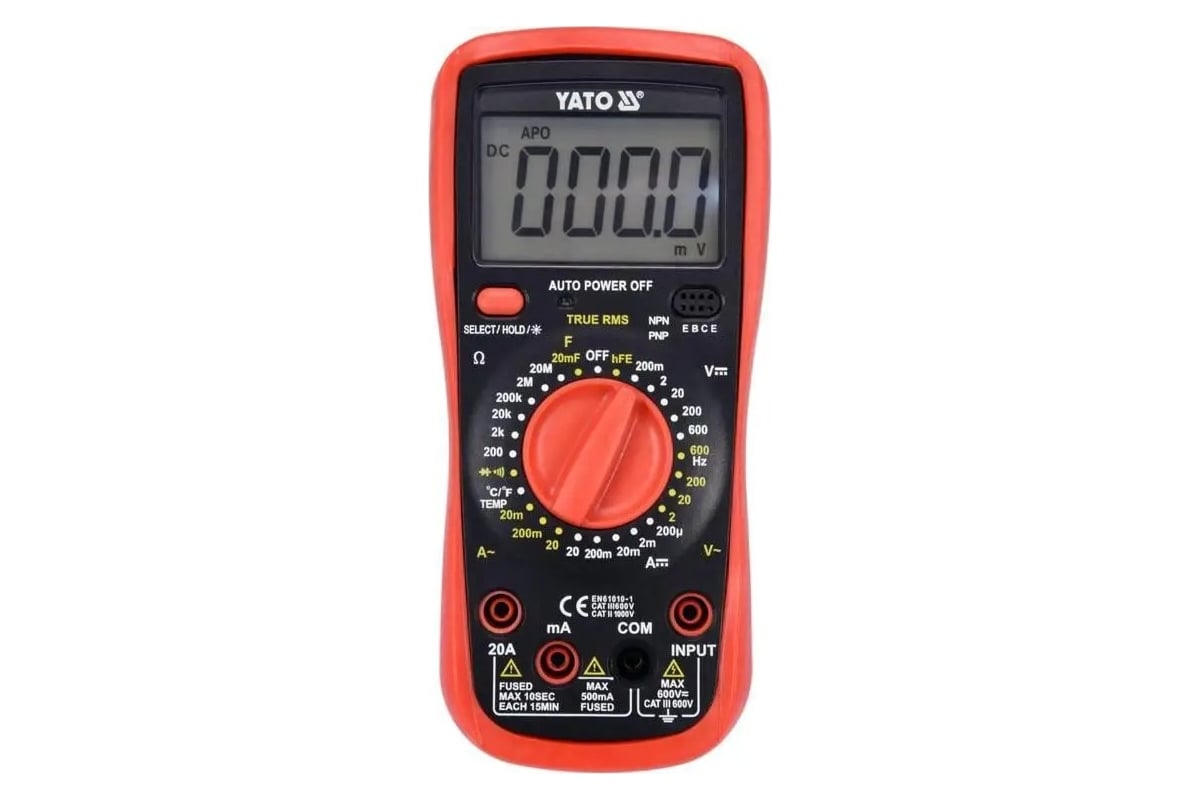 Универсальный цифровой измеритель Yato YT-73083