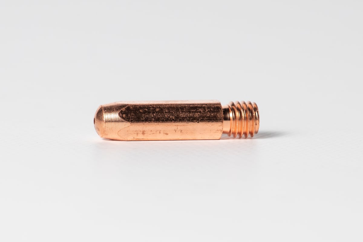 Наконечник сварочный М8, 35x1.2 мм Cu-E, 5 шт Plazweld Р-9580124